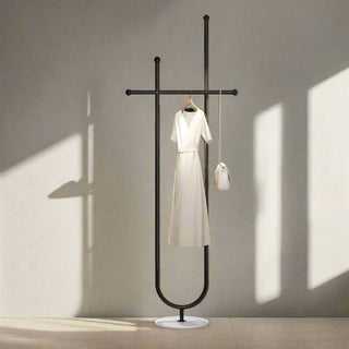 Designer Ropa Corner Clothes Hanging Organiser-GraffitiWallArts