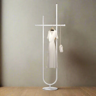 Designer Ropa Corner Clothes Hanging Organiser-GraffitiWallArts