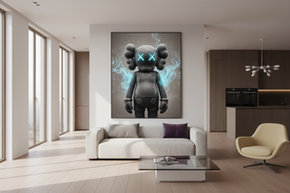 Tableau sur toile Diamond Companion Assis