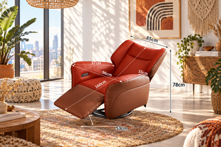 Electric Multi-Functional Recliner Rocking Lounge Chair  - Size Full