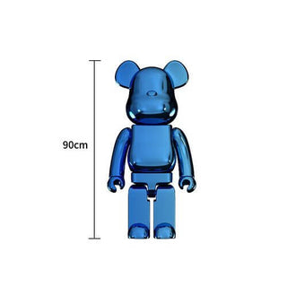 Electroplating Multicolour Bearbrick Statue Large-Ornaments Statues Figurines