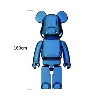 Electroplating Multicolour Bearbrick Statue Large-Ornaments Statues Figurines