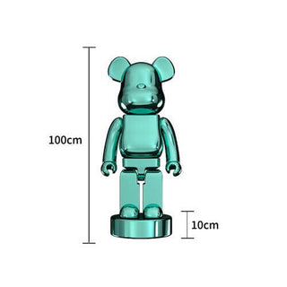 Electroplating Multicolour Bearbrick Statue Large-Ornaments Statues Figurines