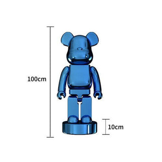 Electroplating Multicolour Bearbrick Statue Large-Ornaments Statues Figurines