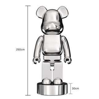 Electroplating Multicolour Bearbrick Statue Large-Ornaments Statues Figurines