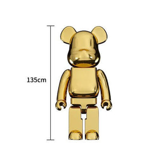 Electroplating Multicolour Bearbrick Statue Large-Ornaments Statues Figurines