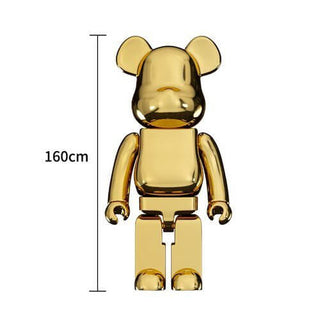 Electroplating Multicolour Bearbrick Statue Large-Ornaments Statues Figurines