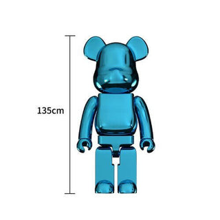 Electroplating Multicolour Bearbrick Statue Large-Ornaments Statues Figurines