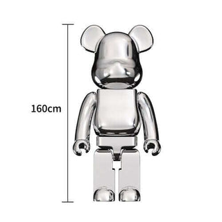 Electroplating Multicolour Bearbrick Statue Large-Ornaments Statues Figurines