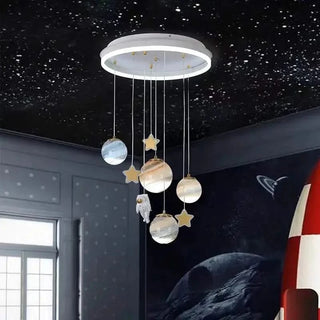 Feel like an Astronaut in Space Kids Ceiling Light-GraffitiWallArts