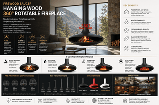Brennholz Untersetzer Hängend Holz 360 Grad Drehbar Kamin