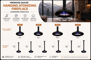 Brennholz Untersetzer Hängend Holz 360 Grad Drehbar Kamin