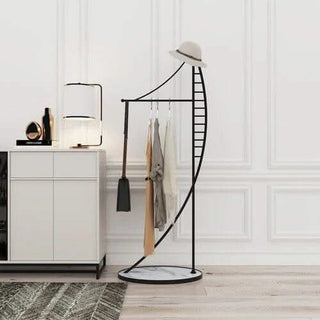 Floor Standing Spiral Storage Entrance Coat Rack-GraffitiWallArts