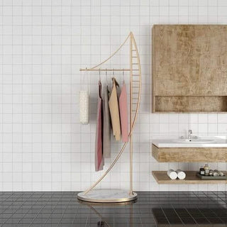 Floor Standing Spiral Storage Entrance Coat Rack-GraffitiWallArts