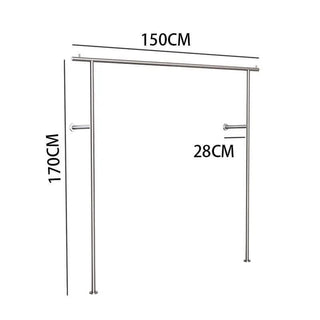 Free Standing Cloth Racks Storage Wall Hanging-GraffitiWallArts