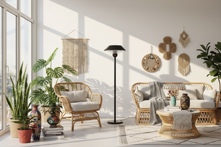 Freestanding Umbrella Electric Patio Heater