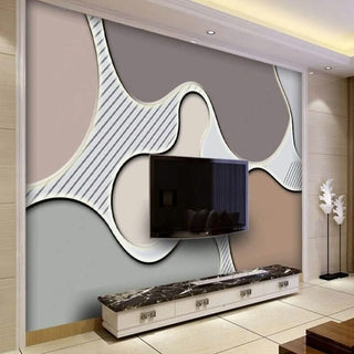 Geometric Shapes Wallpaper for Home Wall Decor-Geometric Shapes Wallpaper