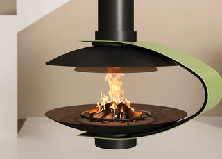 HighArch Hanging Fireplace - Wood, Ethanol & Electric - 60–100cm-GraffitiWallArts