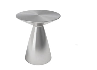 Industrial Stainless Steel Cafe Booth and Table Set