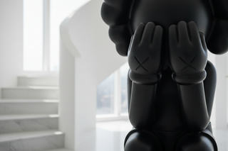KAWS Passing Through Bronze Statue | Large Sculpture for Home Decor