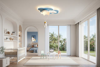 Kids Astronaut Ceiling Light | Kids Room Decor Lights-Kids Room Lights