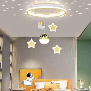 Kids Astronaut Chandeliers Light | Kids Room Decor Lights-Kids Room Lights