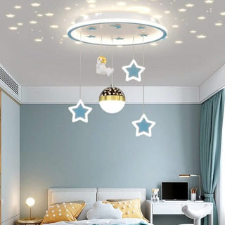 Kids Astronaut Chandeliers Light | Kids Room Decor Lights-Kids Room Lights