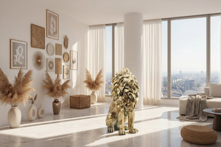 Big Lion Statue Art Big Sculpture-Supreme Sculptures