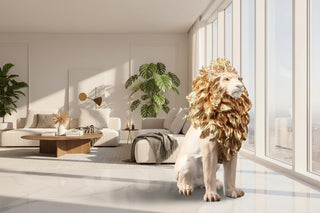 Big Lion Statue Art Big Sculpture-Supreme Sculptures