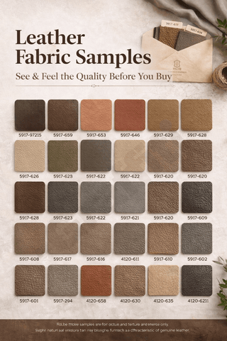 Leather Fabric Samples-GraffitiWallArts