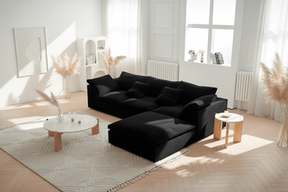 Luxurious American Style Sectional Sofa - Ultimate Comfort-GraffitiWallArts