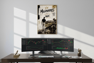Millionaires Focus Execute Own Luxury Golf Canvas Wall Art