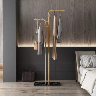 Minimalistic Rod Clothes Coat Hanging Rail Rack-GraffitiWallArts