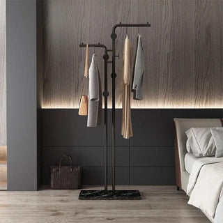 Minimalistic Rod Clothes Coat Hanging Rail Rack-GraffitiWallArts