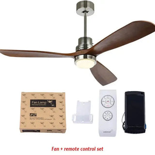 Modern Ceiling Fan with Light and Remote – 42-Inch-Ceiling Fans