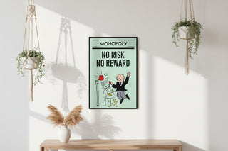 Monopoly Millionaire Wall Art – Luxury Monopoly Cards Canvas Wall Art-GraffitiWallArts