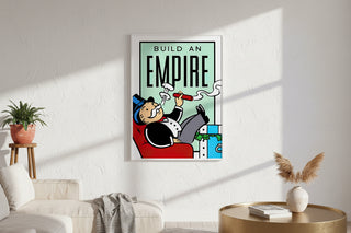 Monopoly Millionaire Wall Art – Luxury Monopoly Cards Canvas Wall Art-GraffitiWallArts