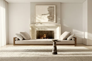 Natural Marble Side Table