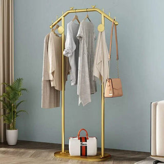 Nordic Floor Standing Coat Rack Organiser-GraffitiWallArts