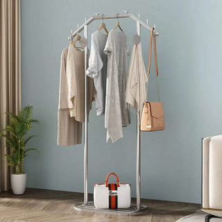 Nordic Floor Standing Coat Rack Organiser-GraffitiWallArts