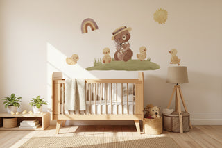 Nordic Forest Fairytale Kids Room Wall Decal-GraffitiWallArts