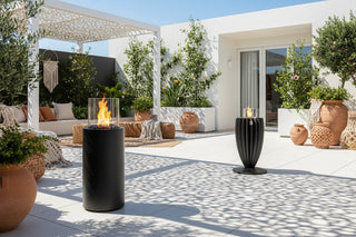 Osiris Cylindrical Bioethanol Floor Fireplace