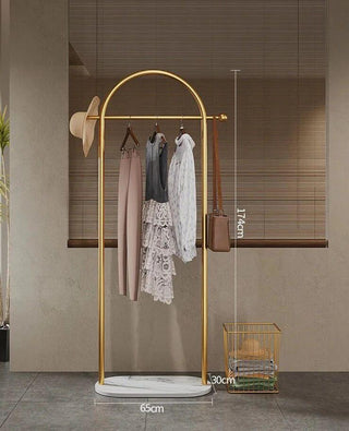 Perchero Designer Floor Standing Coat Racks-Drying Racks & Hangers