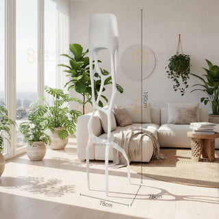 Pipistrello-Style Petal Floor Lamp 