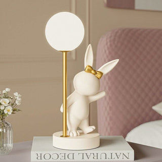 Rabbit Table Lamp for Kids Room-GraffitiWallArts