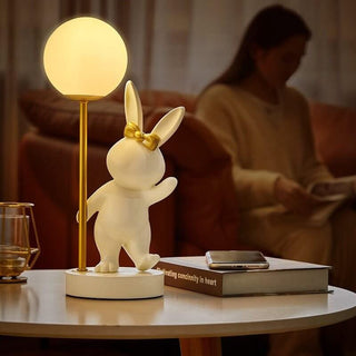Rabbit Table Lamp for Kids Room-GraffitiWallArts