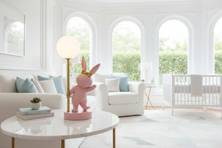 Rabbit Table Lamp for Kids Room-GraffitiWallArts