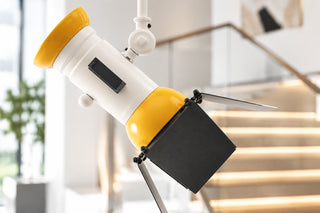 Satellite Kids Ceiling Spotlight Yellow and White-GraffitiWallArts