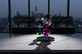 Scrooge Money Demand Millionaire Statue – Electroplated Fibreglass Luxury Figurine-GraffitiWallArts
