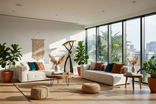Sculptural Human Figure Floor Lamp 